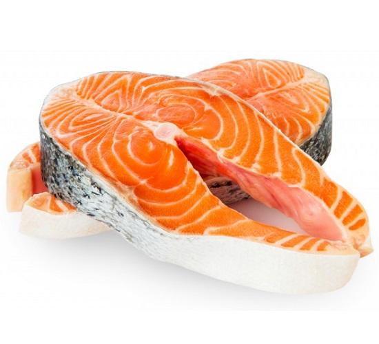 Cá hồi cắt khúc hút chân không - 1kg