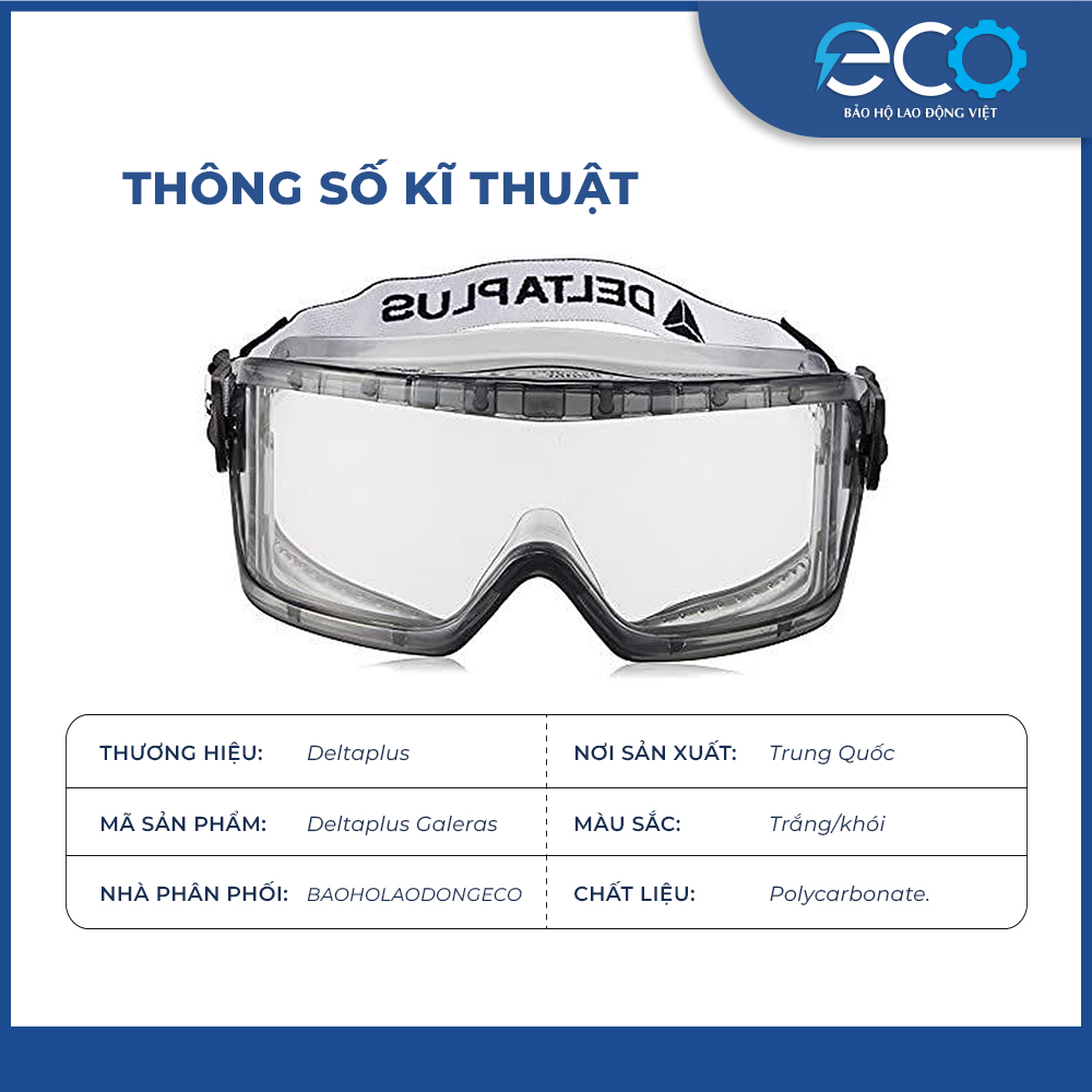 Combo Kính Bảo Hộ DeltaPlus + Mặt Nạ Koken G7 + Quần Áo Bảo Hộ DT117 | Tặng Kèm 1 Đôi Găng Tay Chống Hóa Chất