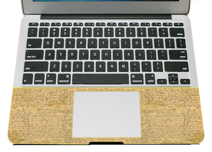 Mẫu Dán Skin Trang Trí Mặt Ngoài + Lót Tay Dành Cho Macbook Mac -  307