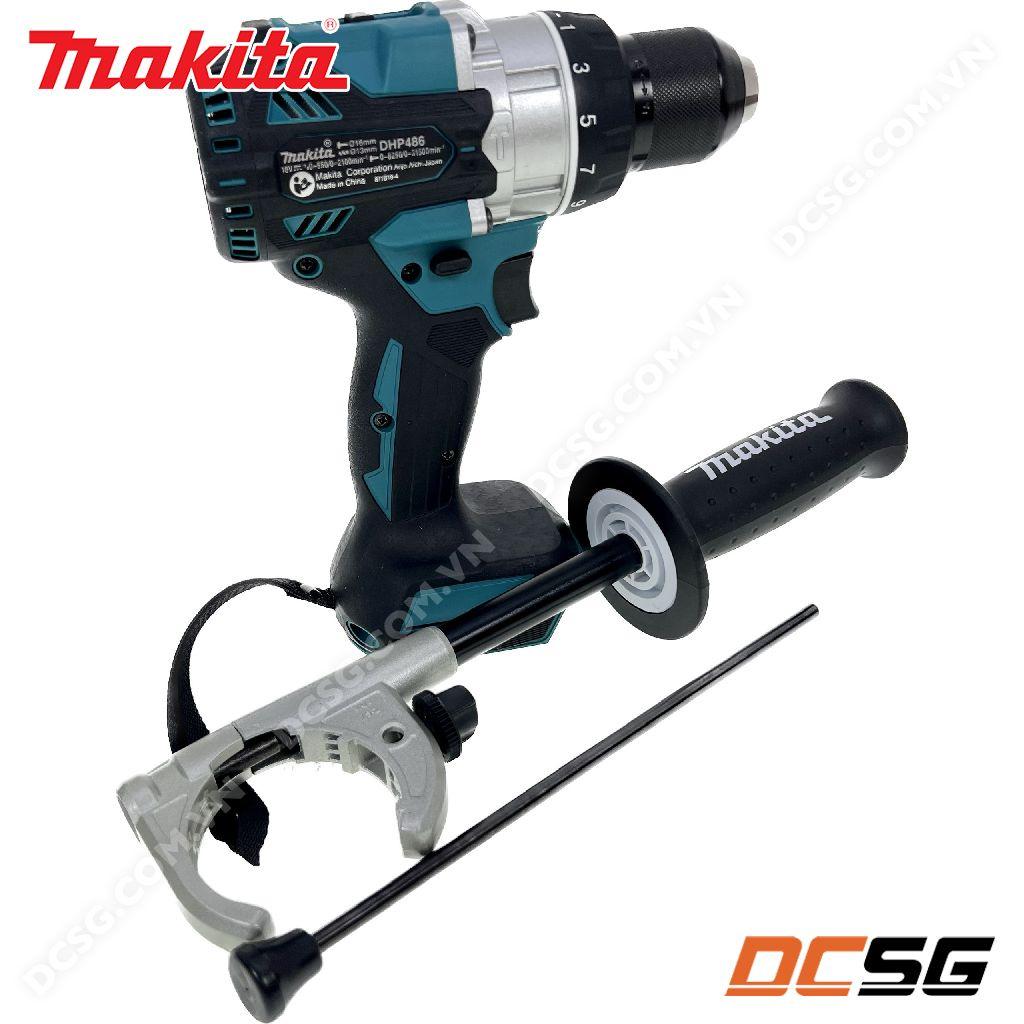 Máy khoan búa và vặn vít dùng pin 18V Makita DHP486Z | DCSG