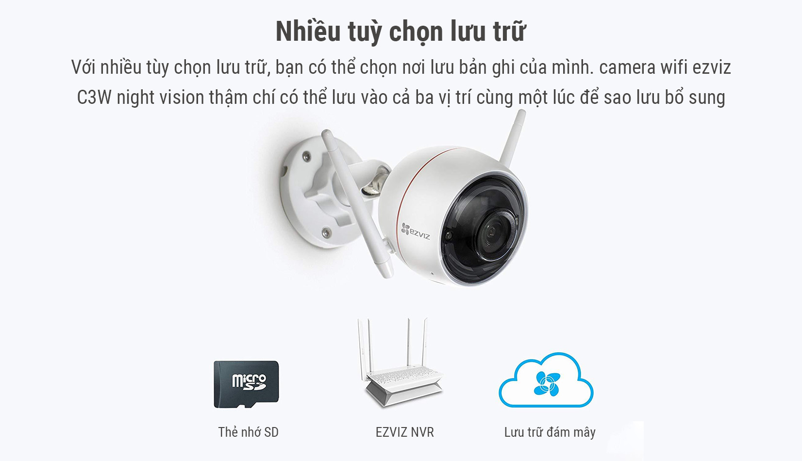 Camera Ezviz C Camera Ezviz C3WN 1080P- hàng chính hãng