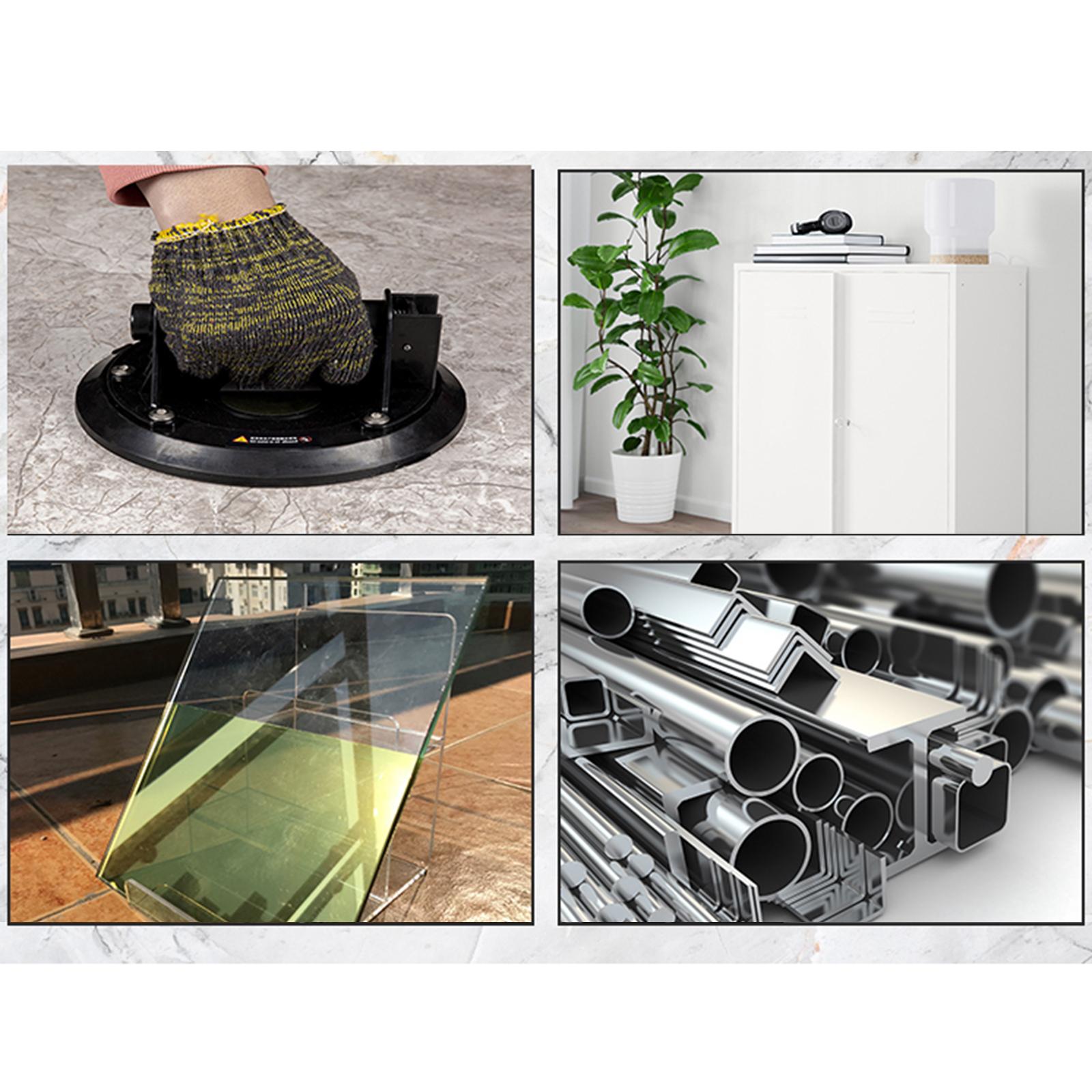 Vacuum Suction Cup Handheld with Handle 8" for Glass Tile