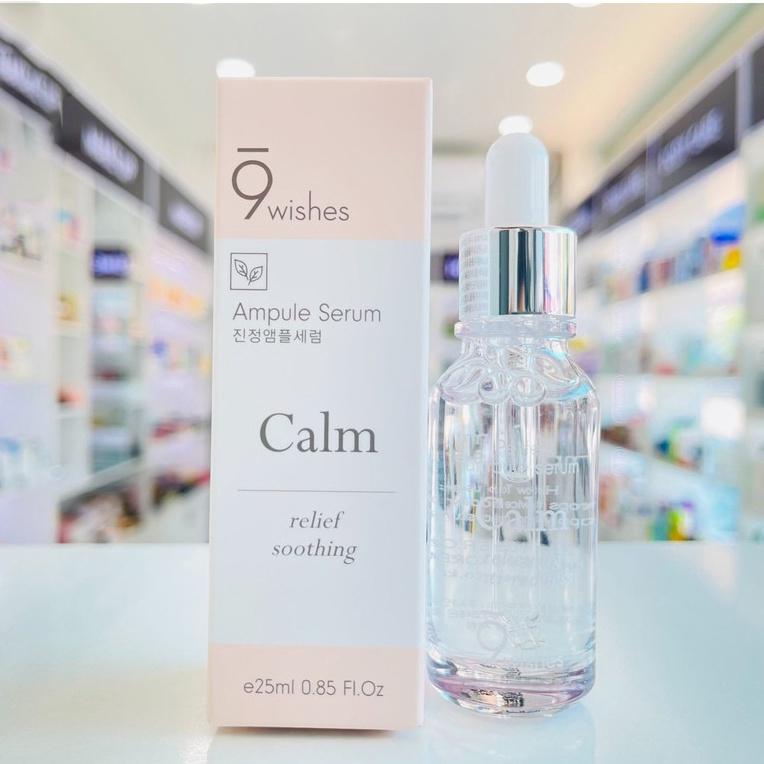 Tinh chất làm dịu da 9 Wishes Calm Ampule Serum Hàn Quốc 25ml