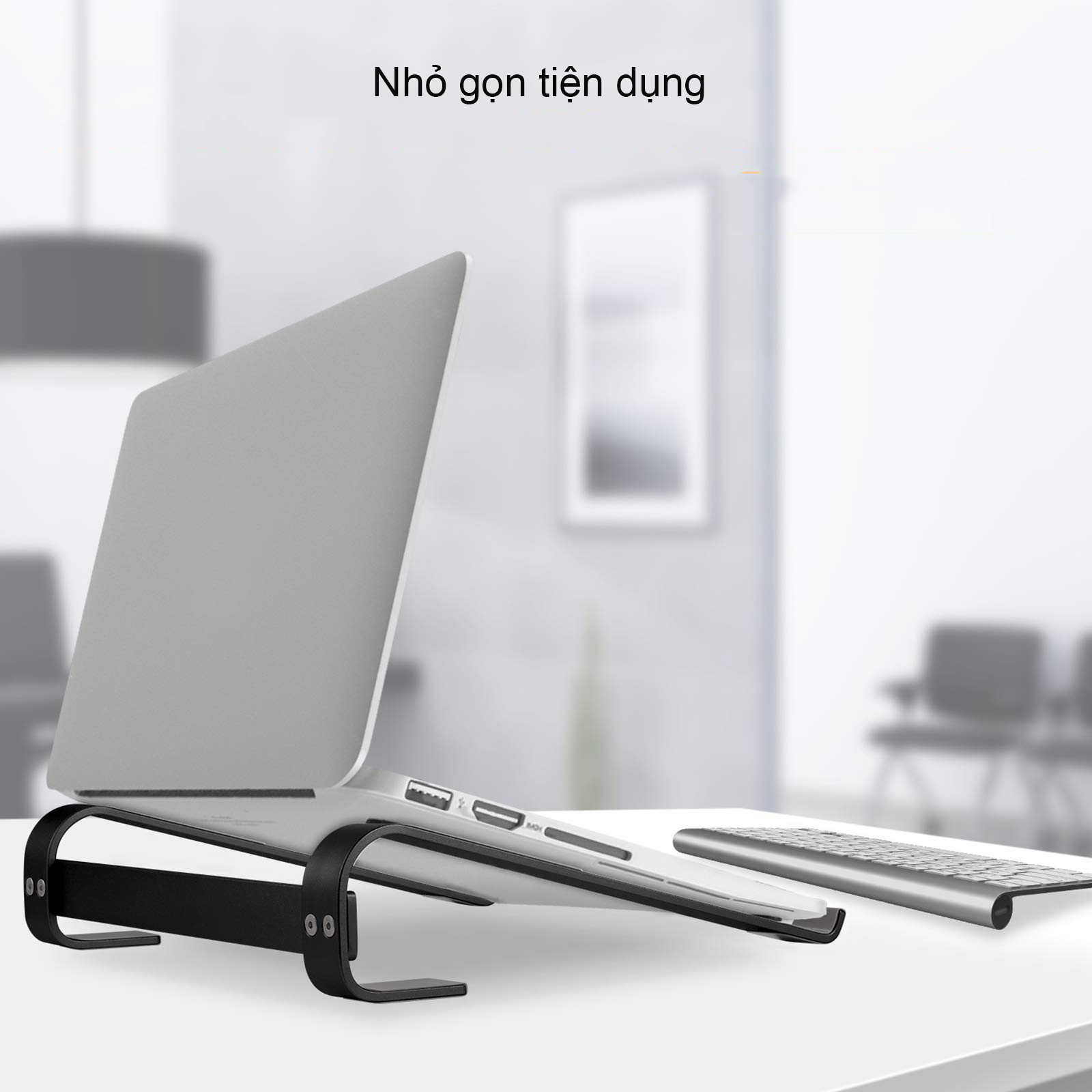 Giá Đỡ Máy Tính, Laptop, Macbook Hợp Kim Nhôm Cao Cấp. Hỗ Trợ Tản Nhiệt Chống Mỏi Cổ, Vai, Gáy. Hàng Chính Hãng Tamayoko