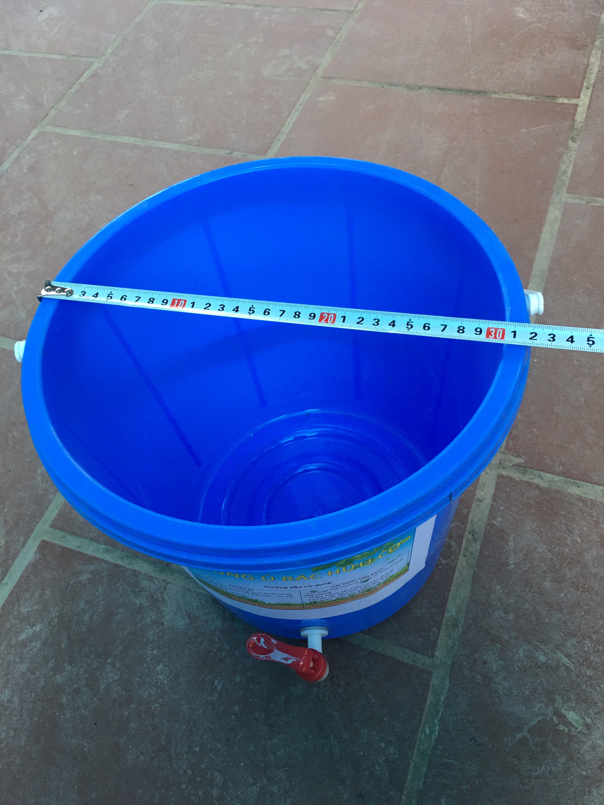 Thùng ủ rác hữu cơ 15 lít