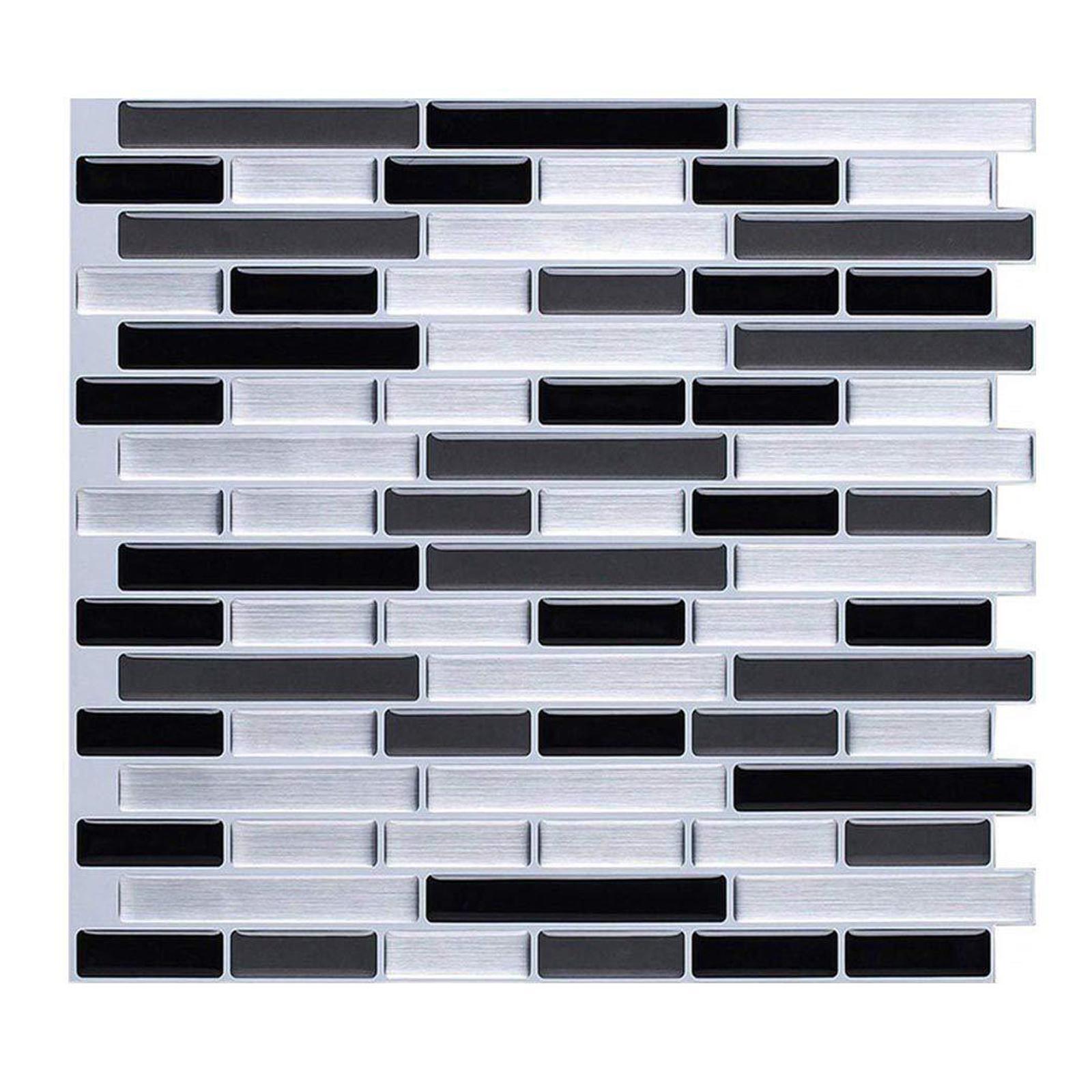 3D Self Adhesive Wall Backsplash Waterproof Home Decor
