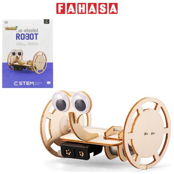 Đồ Chơi Lắp Ráp 3D STEM Bằng Gỗ - Two Wheeled Robot - Robot Thăng Bằng - Chuang Huang CH2039