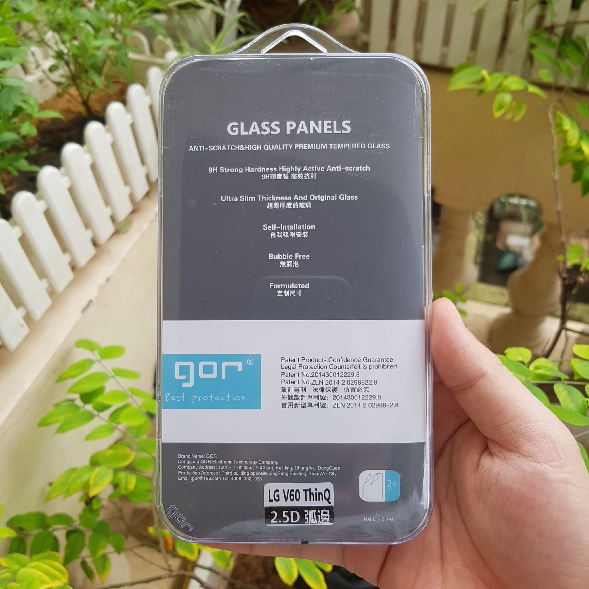 Bộ 2 Kính Cường Lực GOR cho LG V60 ThinQ _ Hàng Nhập Khẩu