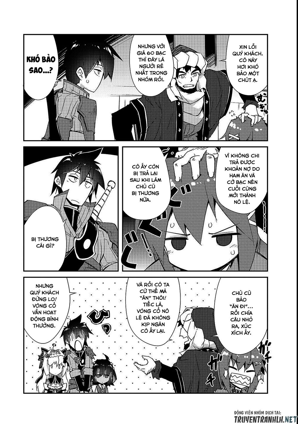 chủ nhân của mê cung rất lười chapter 13 1