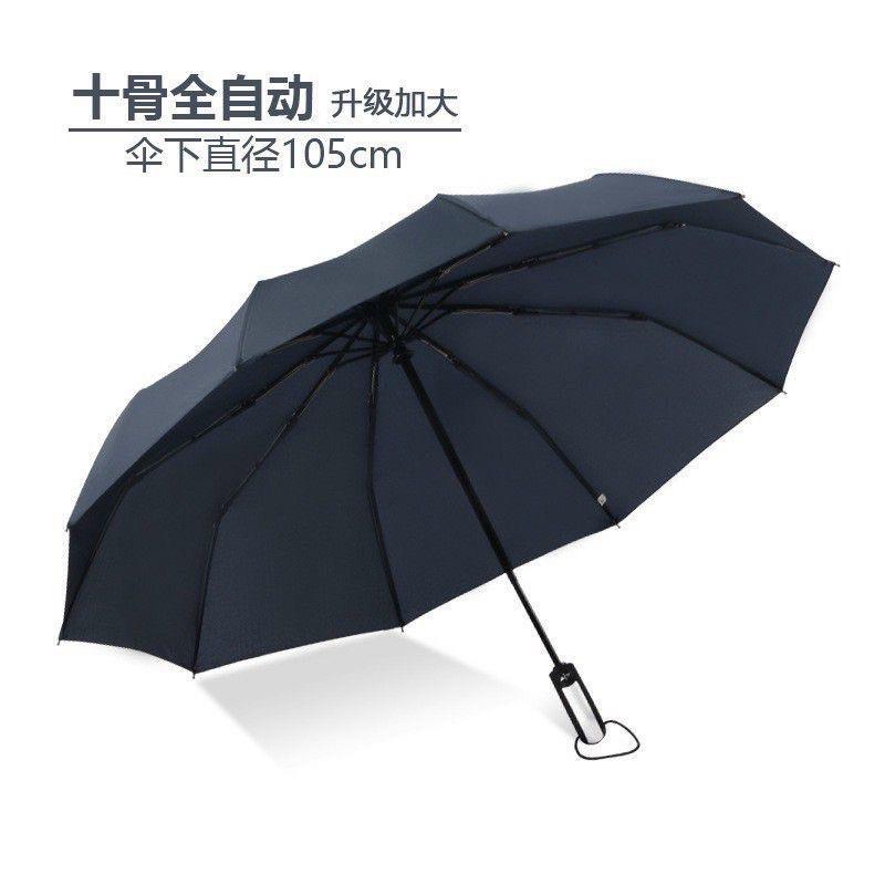 Ô Dù 10 Nan Size Lớn Đóng Mở Tự Động Bằng Nút Bấm Chống Tia UV - Dù Bấm Vải Dù Cao Cấp Hàng Xuất Nhật