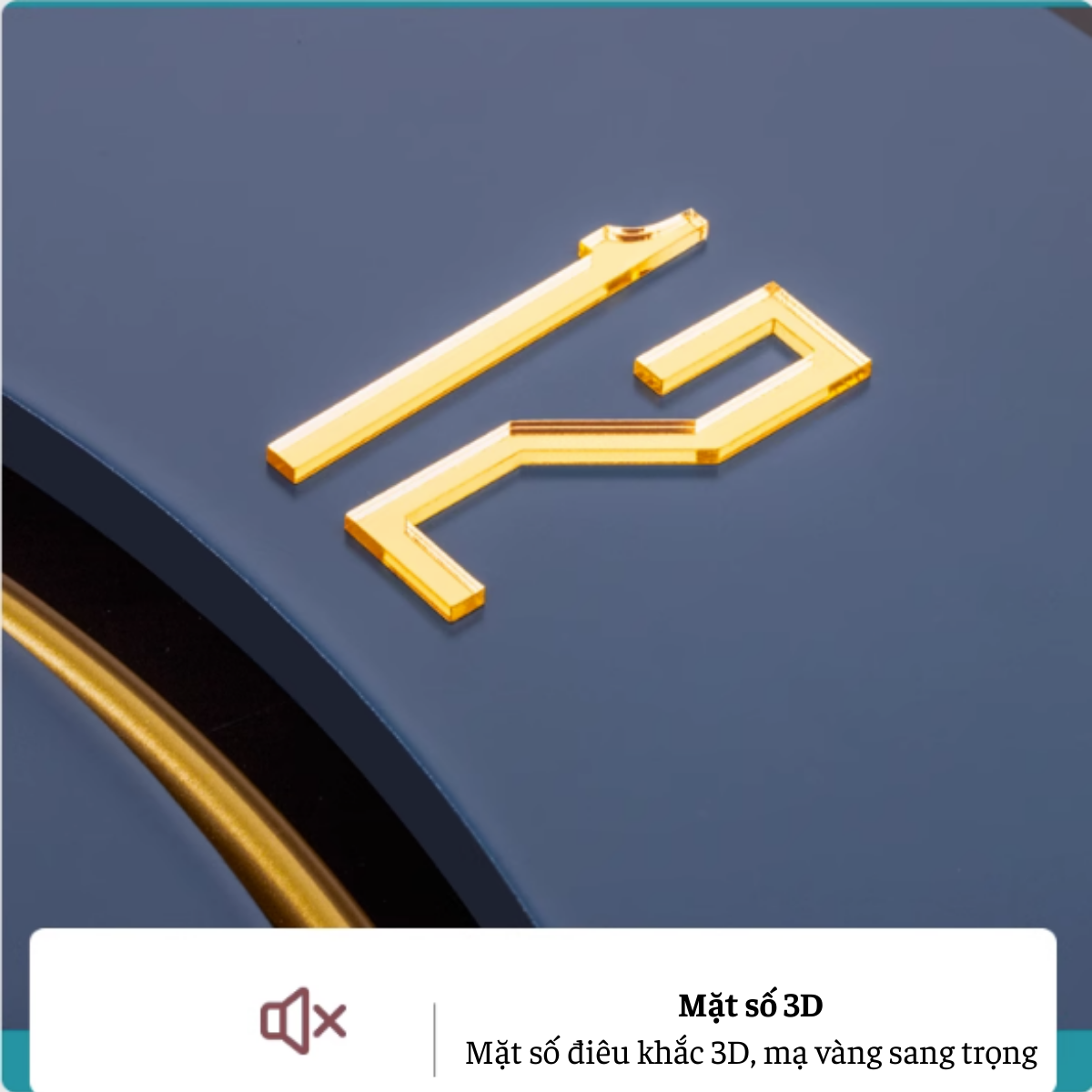 Đồng hồ treo tường hiện đại - Đồng hồ treo tường cao cấp sang trọng - Mã DH14