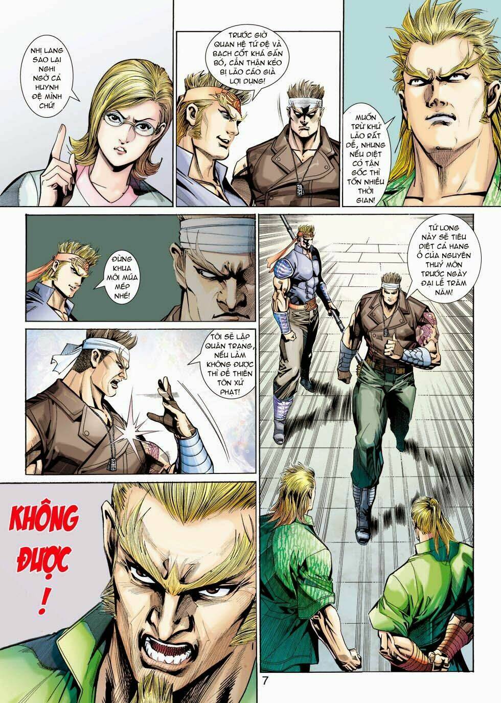 tân tác long hổ môn chapter 338 7