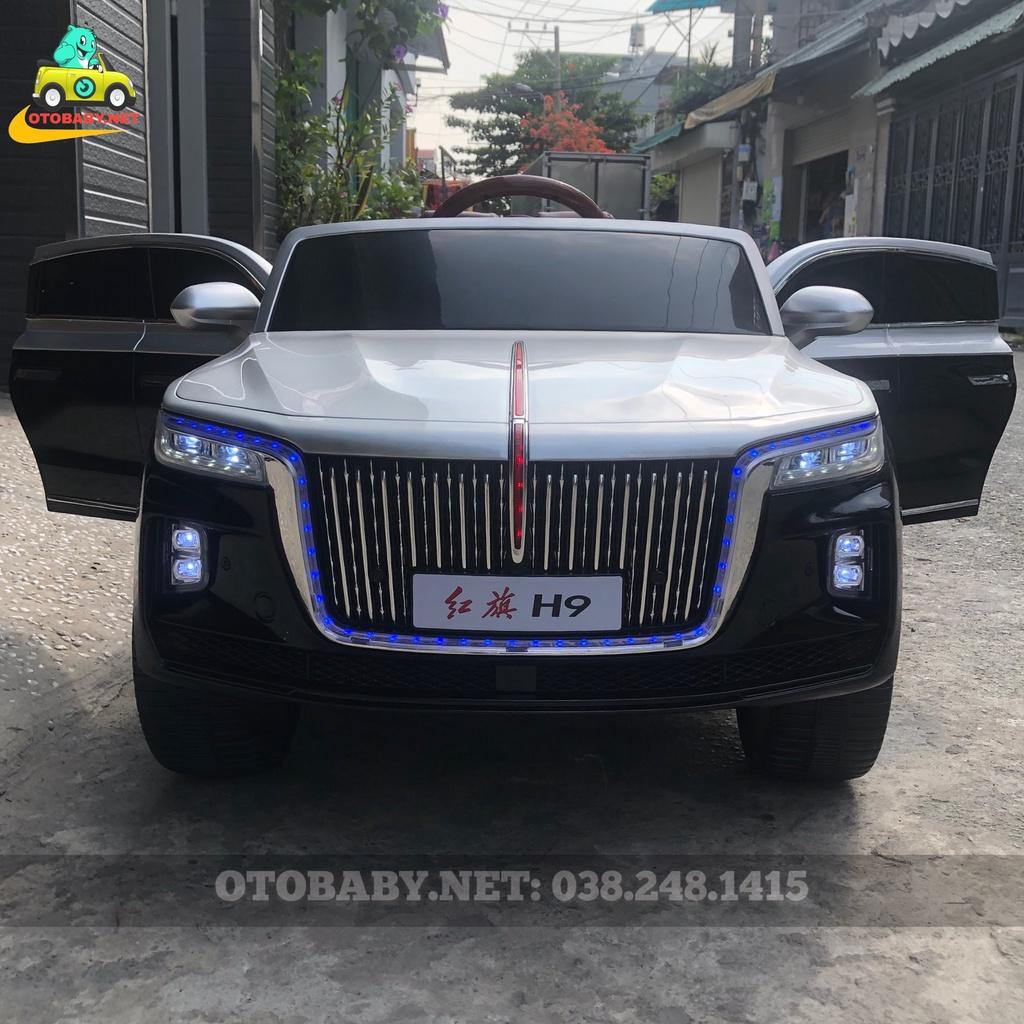 Ô tô điện trẻ em SIÊU XE Rolls-Royce Phantom H9 Mẫu xe 2 chỗ 4 động cơ lớn ắc quy 12v7ah