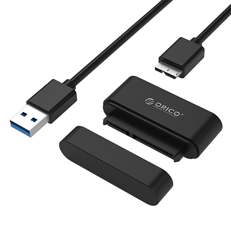 Đầu đọc dữ liệu ổ cứng 2.5" chuẩn Sata 3 Orico - 20UTS-BK - Hàng Chính Hãng