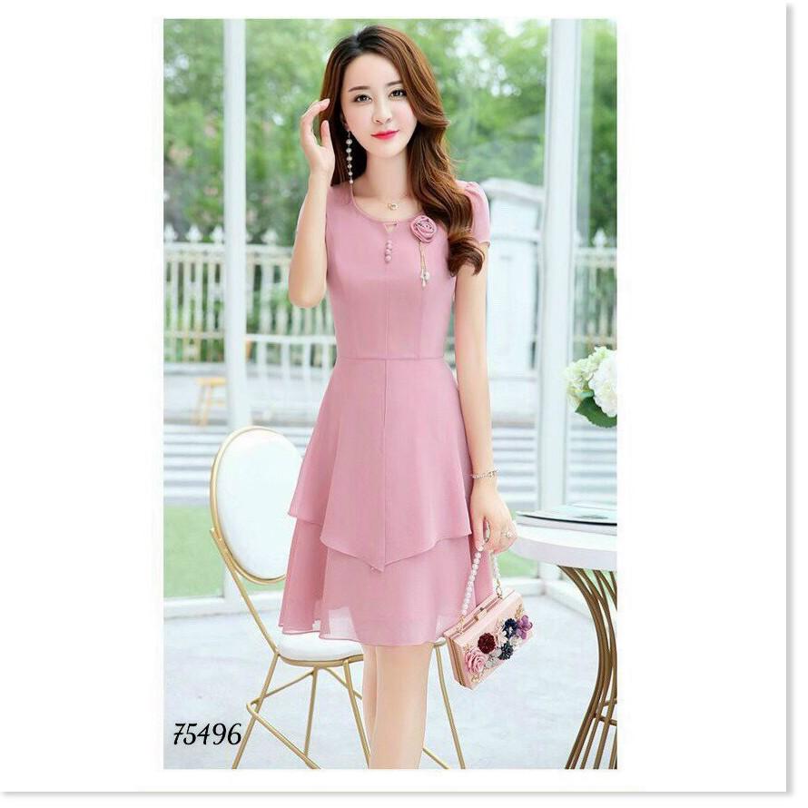 ĐẦM XÒE DỰ TIỆC XINH XẮN , SANG TRỌNG . TÔN DÁNG CHO CHỊ EM HQ FASHION NEW