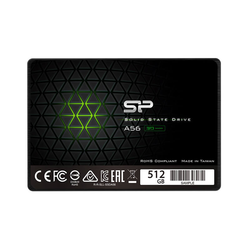 Ổ cứng Silicon Power 2.5 inch SATA SSD A56 512GB - Hàng chính hãng