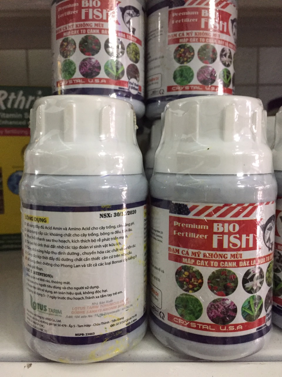 Đạm cá Mỹ không mùi BIO FISH - 100ml