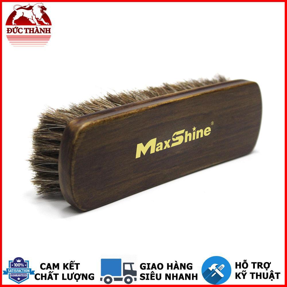 BÀN CHẢI VỆ SINH ĐA NĂNG LÔNG NGỰA CAO CẤP MAX.SHINE HORSE HAIR BRUSH 7033007 17X5,5CM