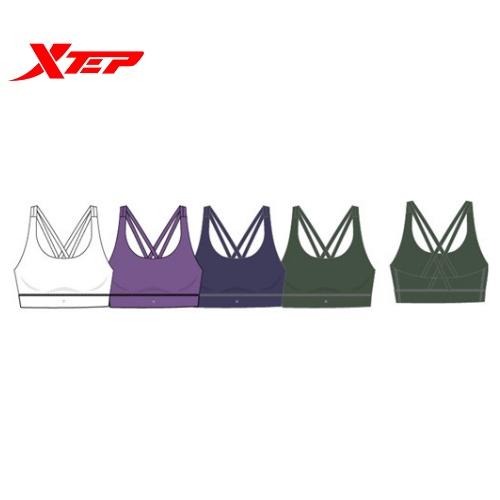 Áo bra Xtep dây chéo, thấm hút mồ hôi tốt, thích hợp vận động 978128590693