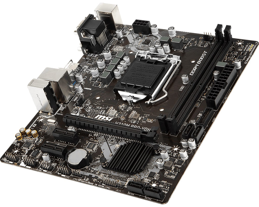 Mainboard MSI H310M PRO-VDH (Socket 1151, HDMI VGA DVI D4) - Hàng chính hãng DigiWorld phân phối