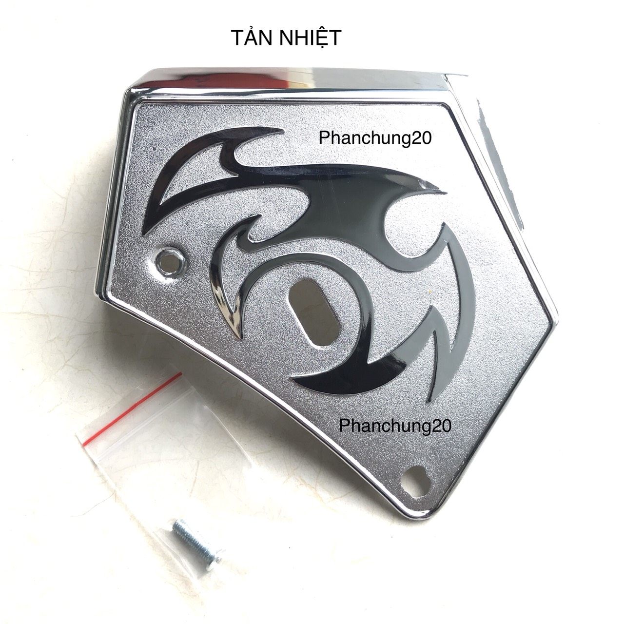 CHỤP TẢN NHIỆT DÙNG CHO ĐỜI XE AB 2013 2014 2015 CROM