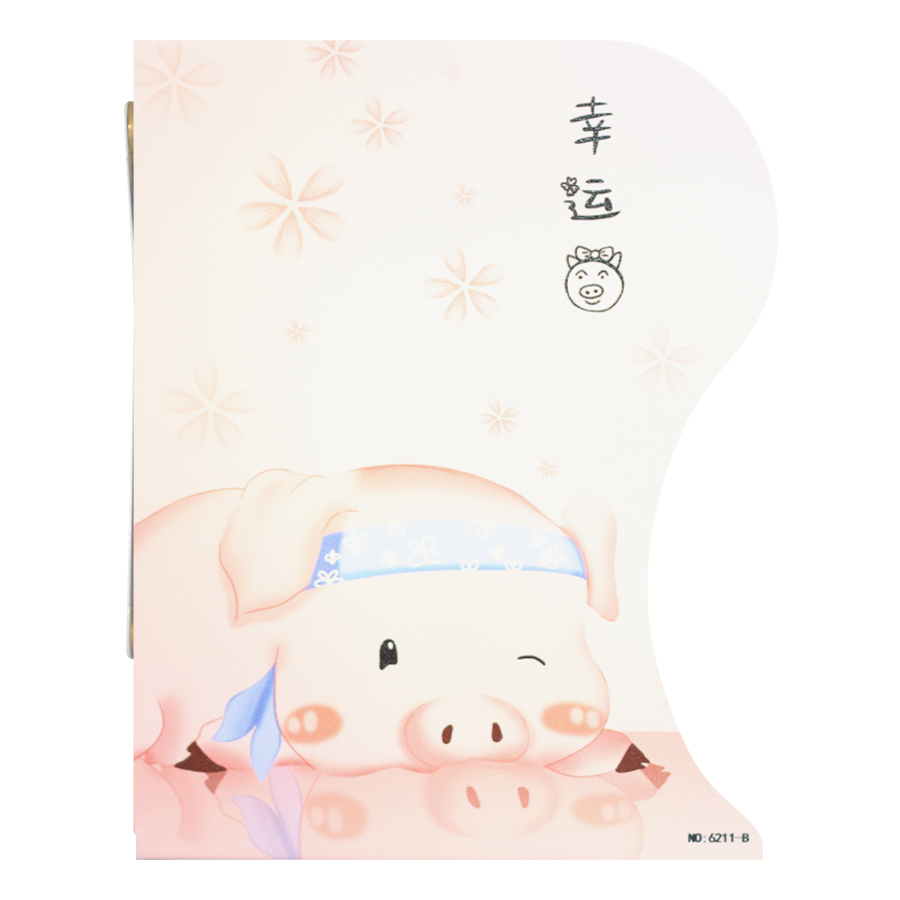 Kệ Chặn Sách Xếp - Heo Hồng - 6211