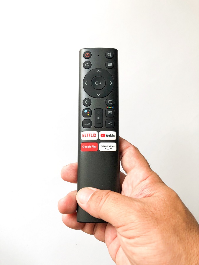 Remote Điều Khiển Dành Cho Casper Tivi Nhận Giọng Nói, Smart TV Netflix Youtube