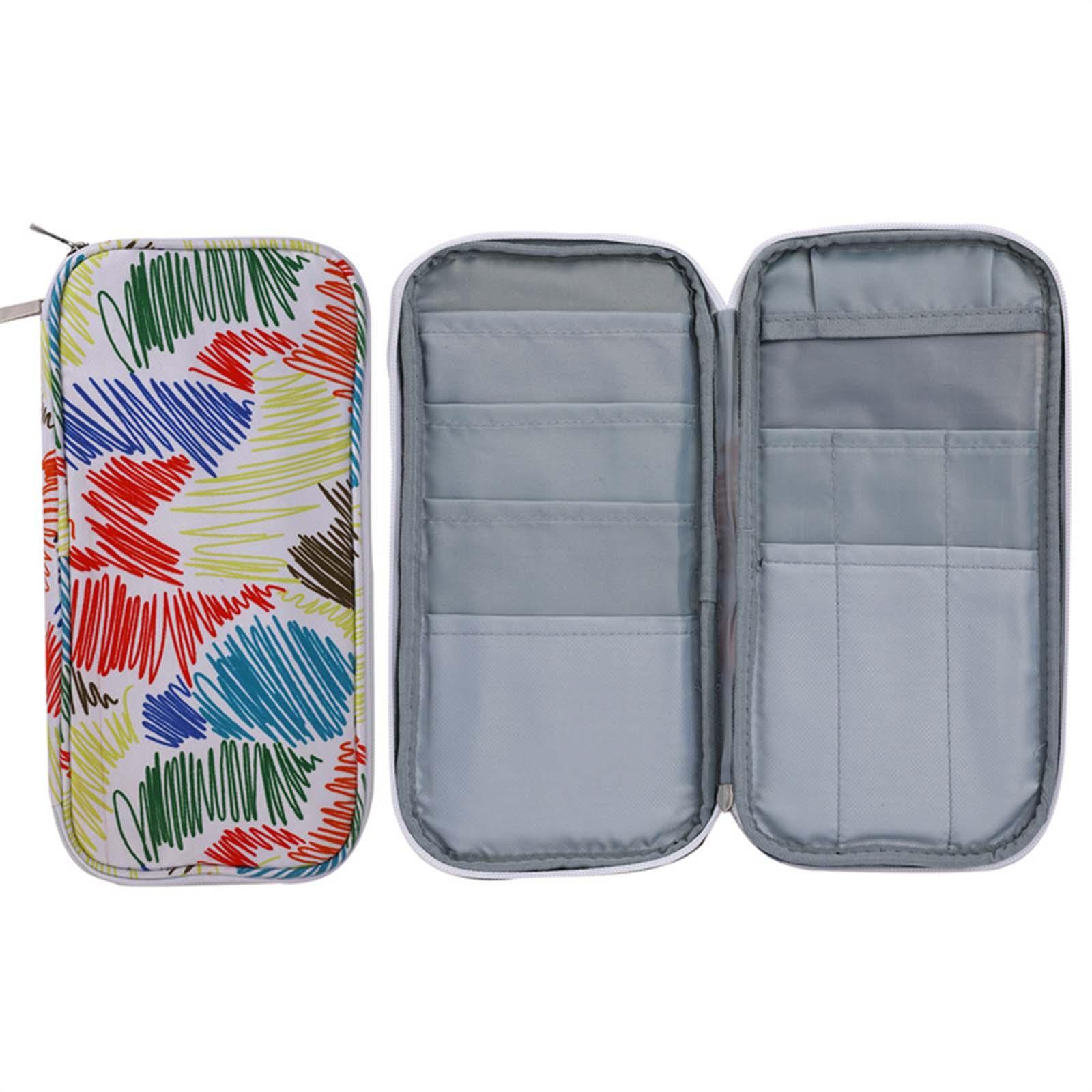 Knitting  Case Portable Travel Crochet Hooks Storage Bag Organizer Empty