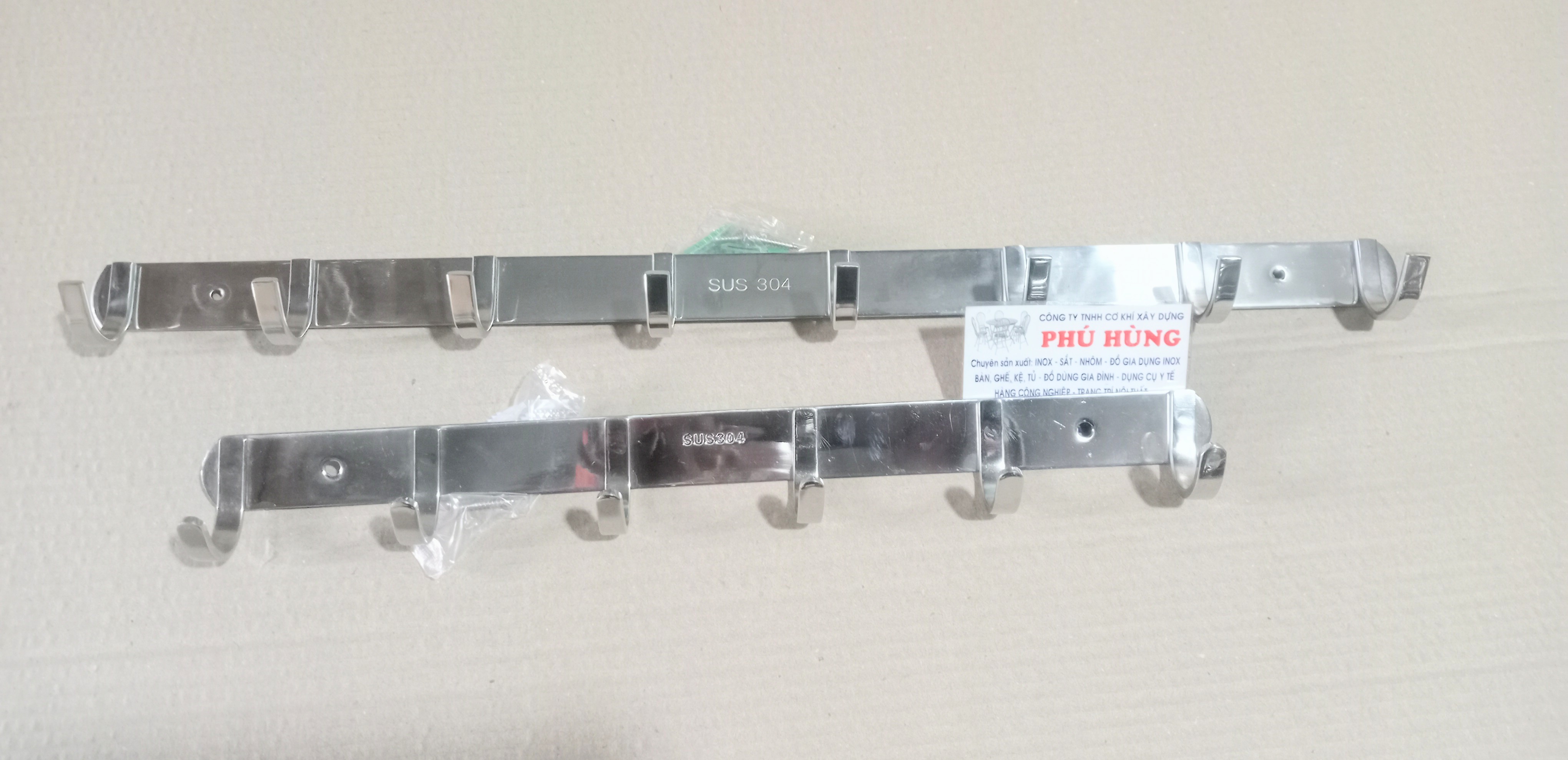 MÓC TREO ĐỒ INOX ĐẶC 304 CAO CẤP
