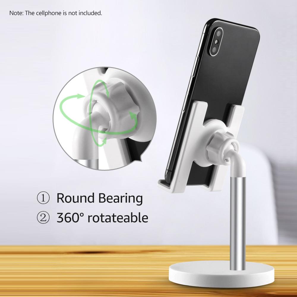 Giá đỡ điện thoại bằng hợp kim nhôm cho điện thoại di động và máy tính bảng Nhỏ hơn 10 inch