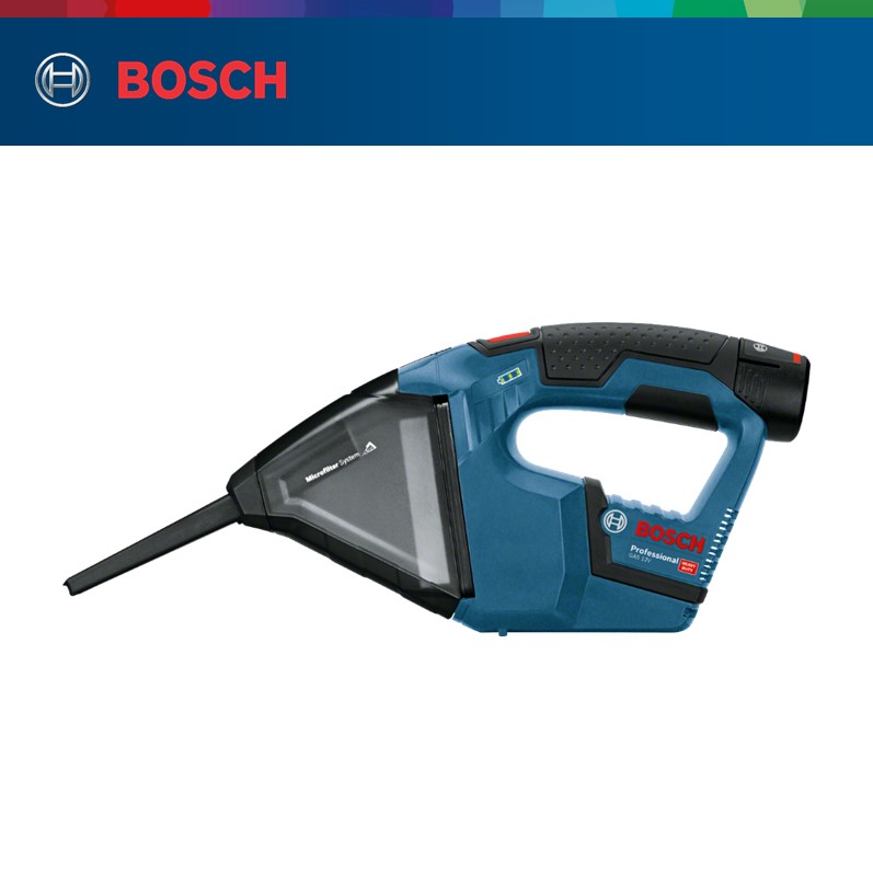 Máy hút bụi dùng pin GAS 12V Solo Bosch - Hàng chính hãng (Không kèm pin sạc)