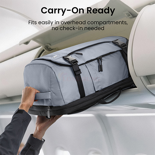 Ba lô Tomtoc Navigator-T66 Liteway Travel Laptop Backpack 40L 17 inch T66M1 - Hàng chính hãng