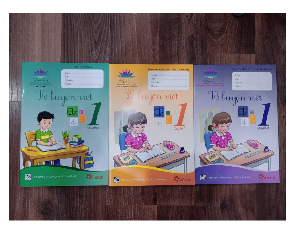 Sách - Combo Vở Luyện Viết 1