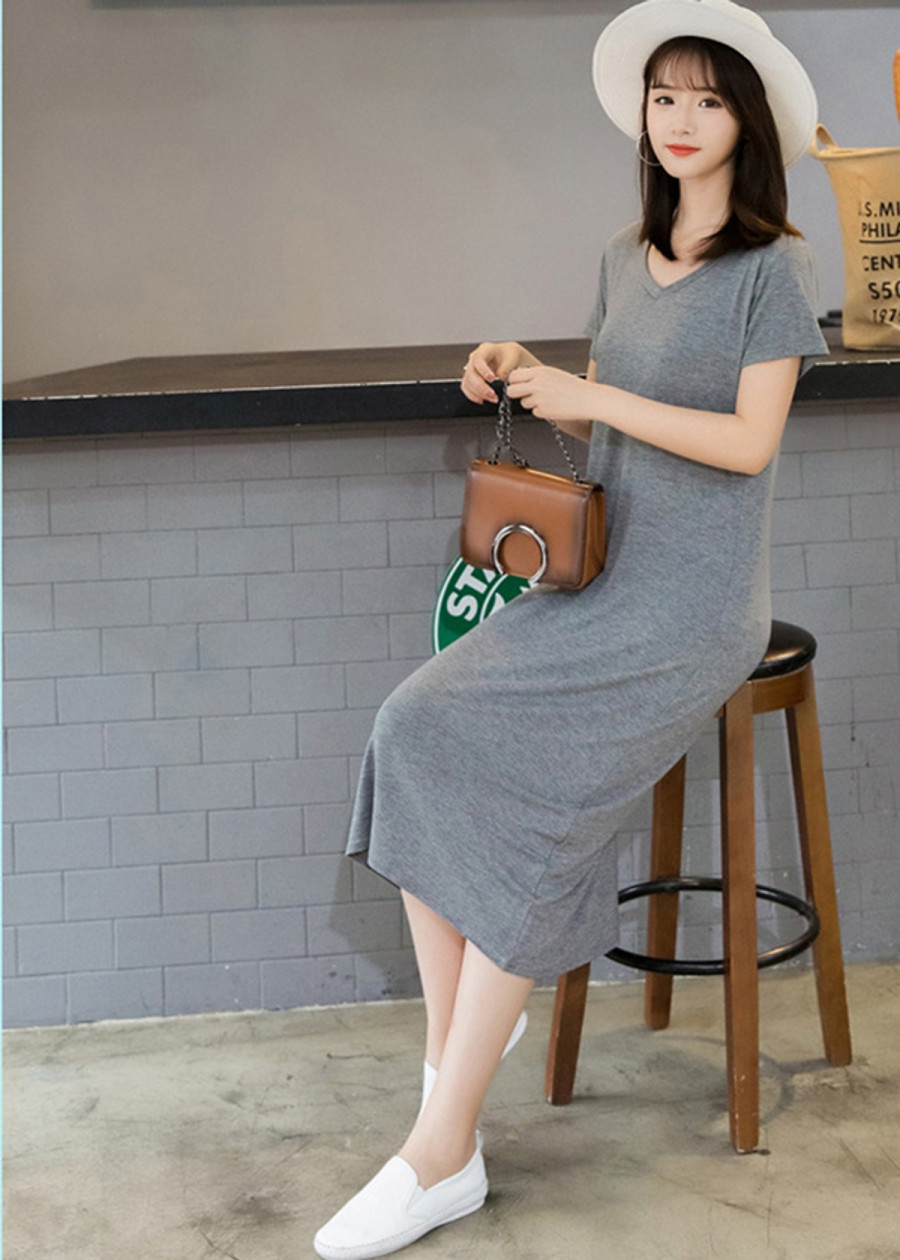 Chân váy dài hàn quốc chất đũi xước dáng xoè ulzzang  khuyến mãi giá rẻ  chỉ 30000 đ  Giảm giá mỗi ngày