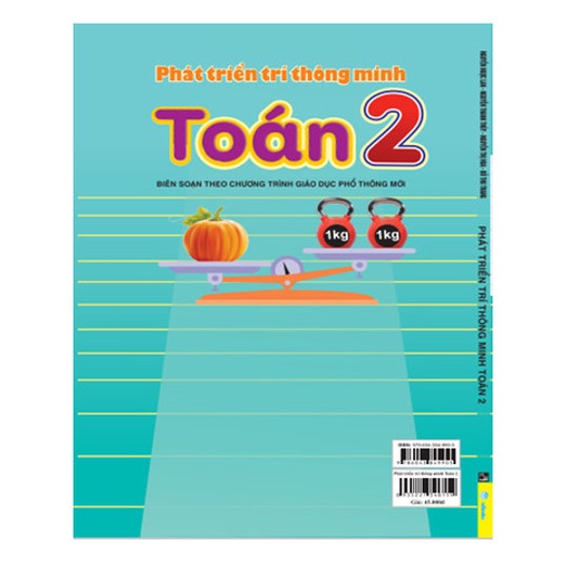 Sách - Phát Triển Trí Thông Minh Toán Lớp 2 ( Biên soạn theo chương trình GDPT  mới) - ndbooks