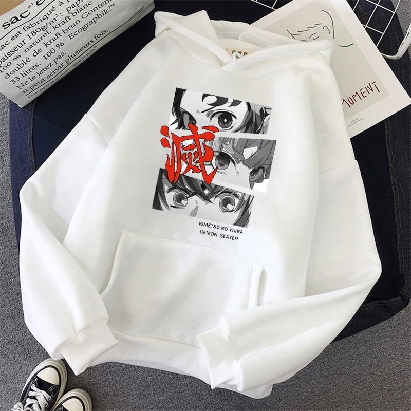 Áo hoodie in hình anime Demon Slayer Kimetsu No yaiba phong cách Nhật Bản thời trang cho nam và nữ