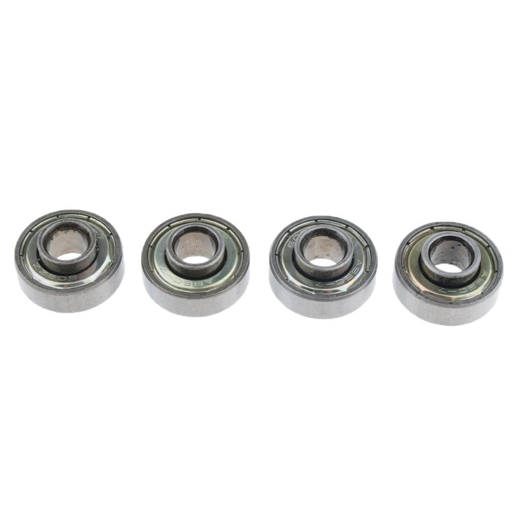 4Pcs Front Wheel Caster Bearing, Wheel Bearings, 0.9 inch Make Smoother ride