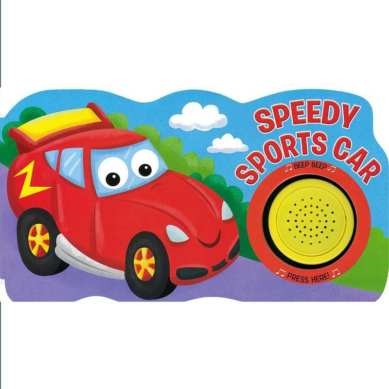 My Little Sound Books - Things That Go (Speedy sport car)