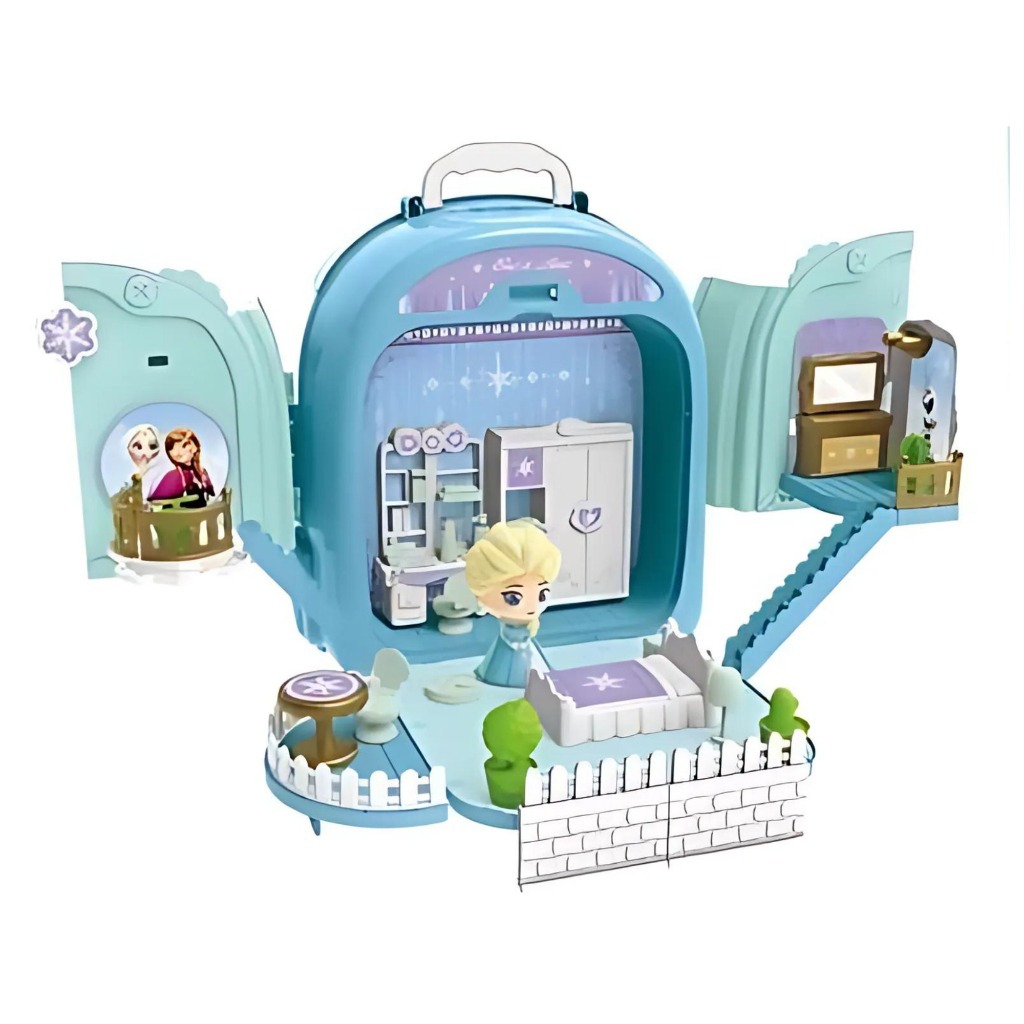 Bộ đồ chơi ba lô đồ dùng nhà bếp 3 trong 1 EODS008 - 991A Công Chúa Elsa