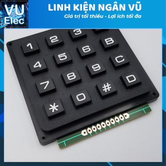 Bàn Phím Nhựa KeyPad 4x4 BP-44N