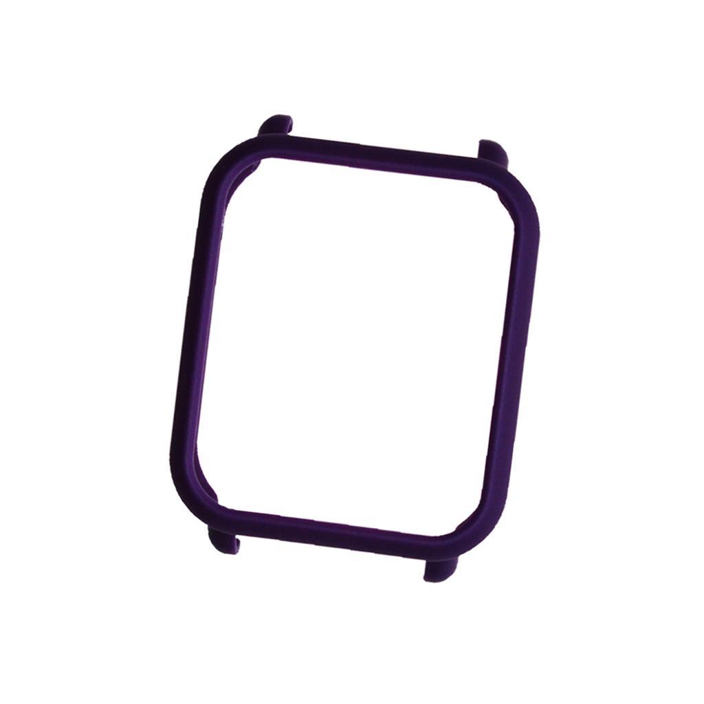 Wristband Screen PC Protector Replacement Shell For Amazfit Purple