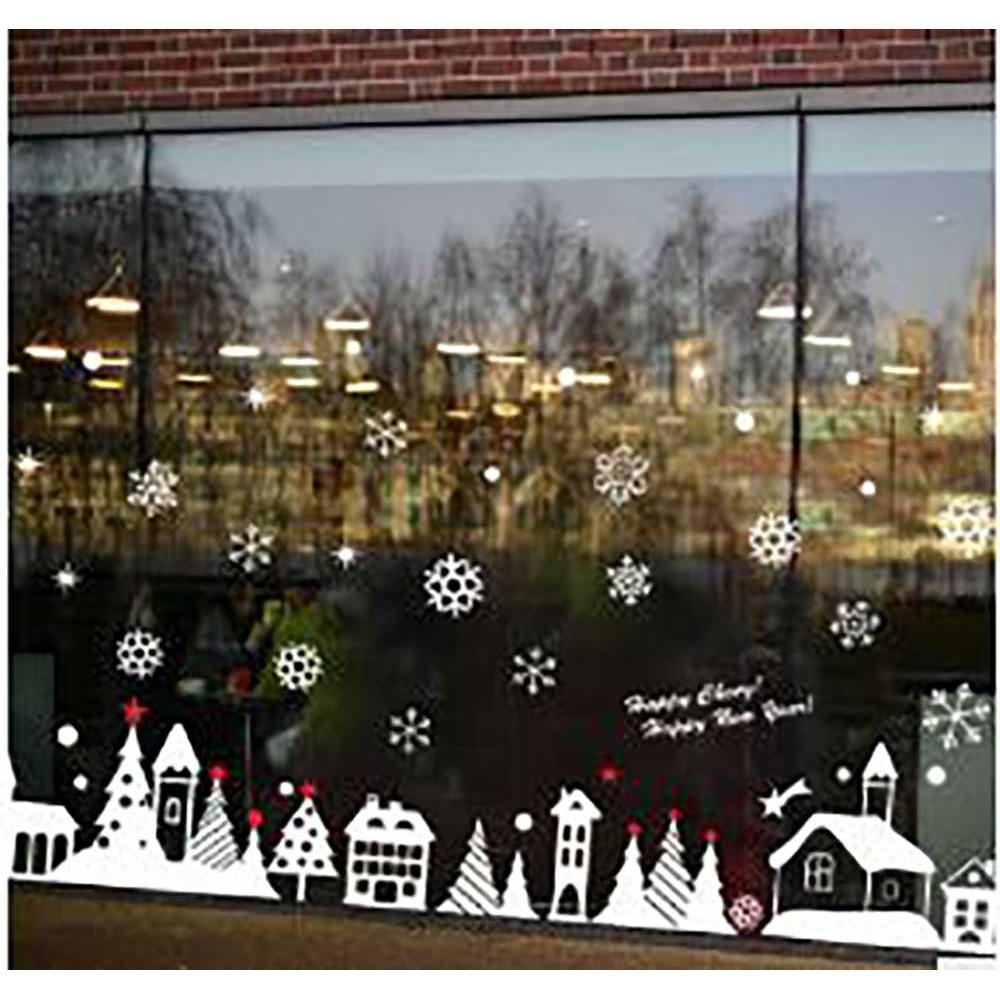 DECAL TRANG TRÍ NOEL 2 MẶT 2021 SỐ 4