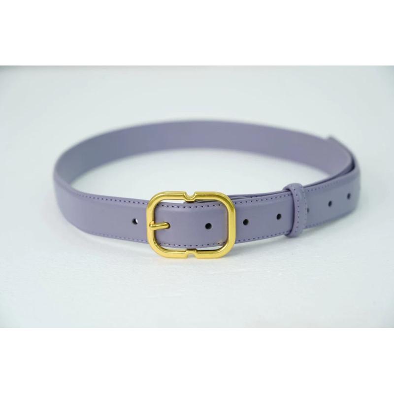 Thắt lưng nữ bản nhỏ 3 CM mặt khoá đồng cao cấp, dây nịt nữ thời trang siêu sang chảnh -B08