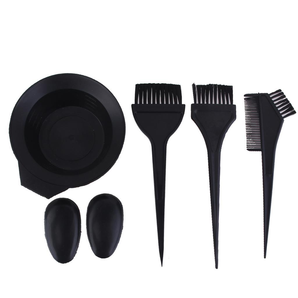 Hair Color Dye Bowl Tools Set Beauty Salon Home Hair Dye Comb Brush Bowl