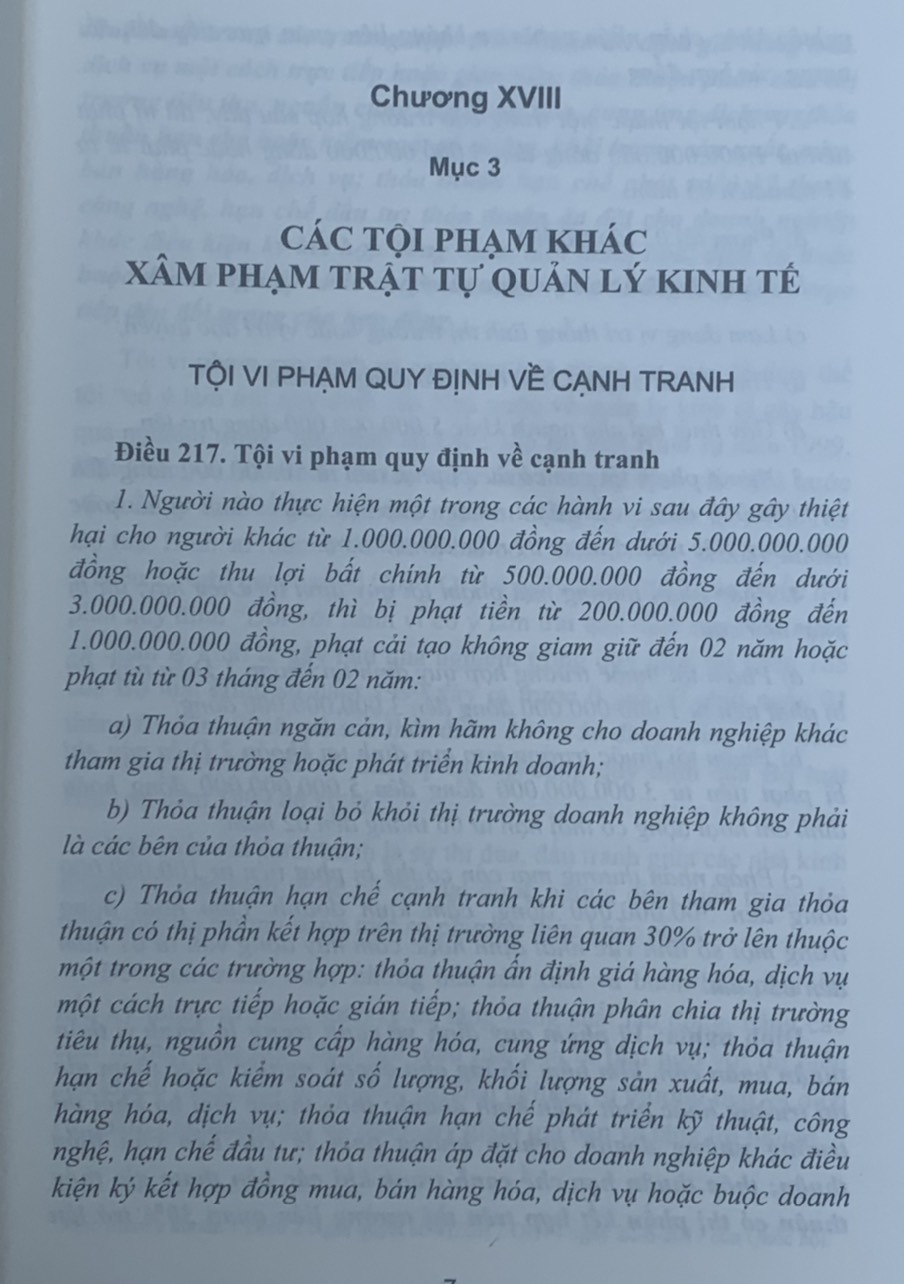 Bình luận Bộ Luật Hình Sự năm 2015 (Bộ 11 cuốn của tác giả Đinh Văn Quế)