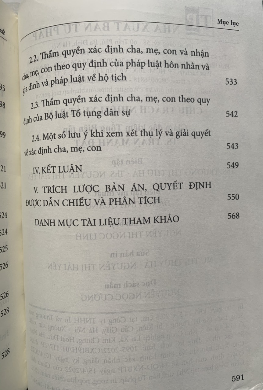 Lý giải một số vấn của Bộ luật Tố tụng dân sự năm 2015 từ thực tiễn xét xử (tái bản lần thứ nhất, có sửa đổi, bổ sung)