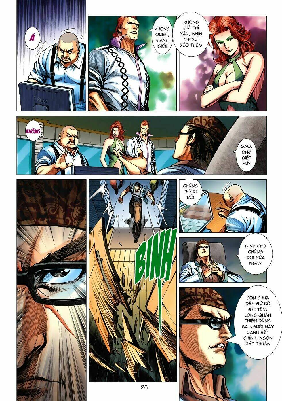 tân tác long hổ môn chapter 546 26