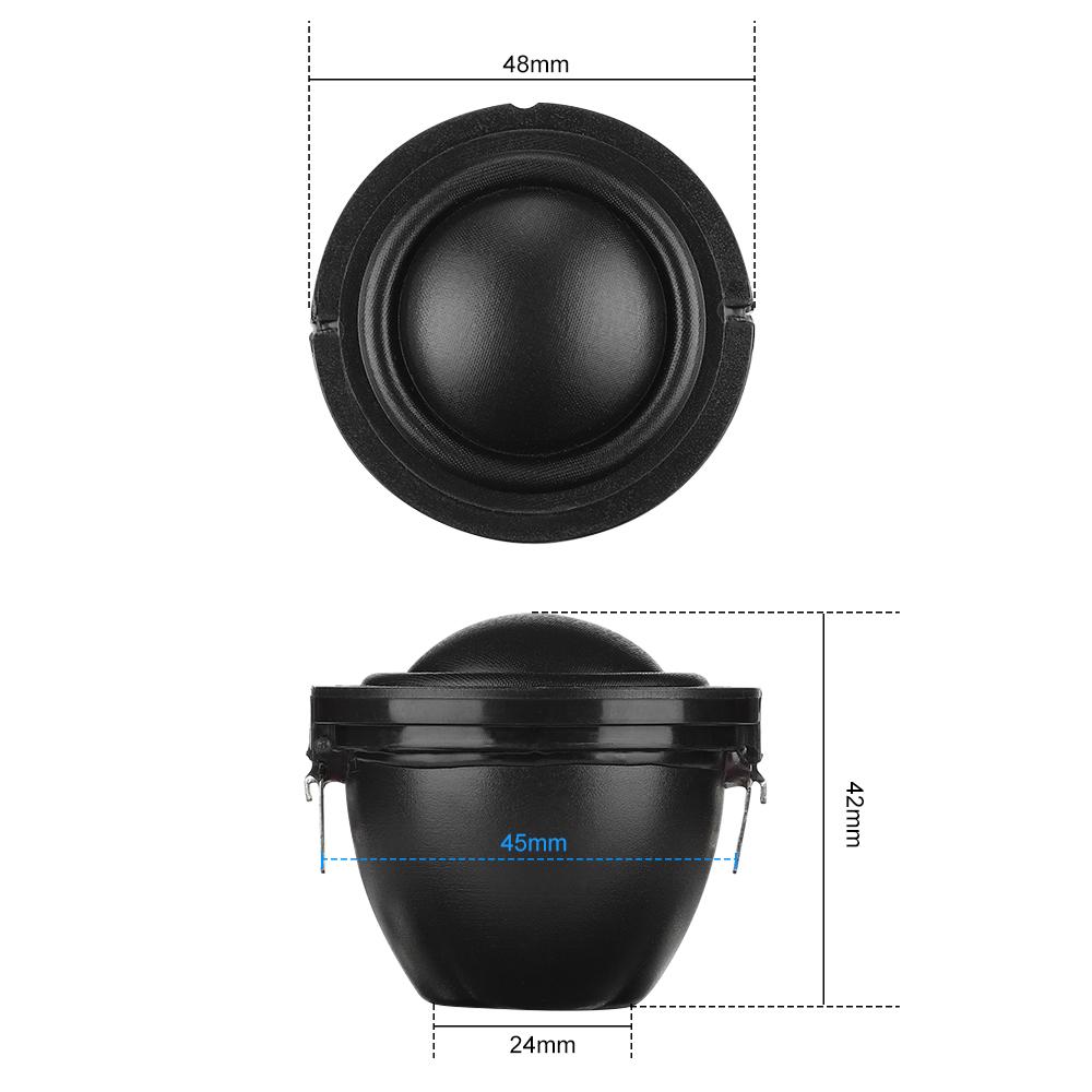 Aiyima 1.5 Inch 4 Ohm 30W Dome Màng Lụa Tweeter Âm Thanh Loa Neodymium Hifi Treble 28 Nhân Loa Di Động Mini 2 Chiếc