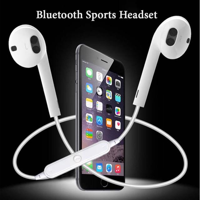 Tai Nghe Bluetooth Sport S6 Vòng Qua Cổ