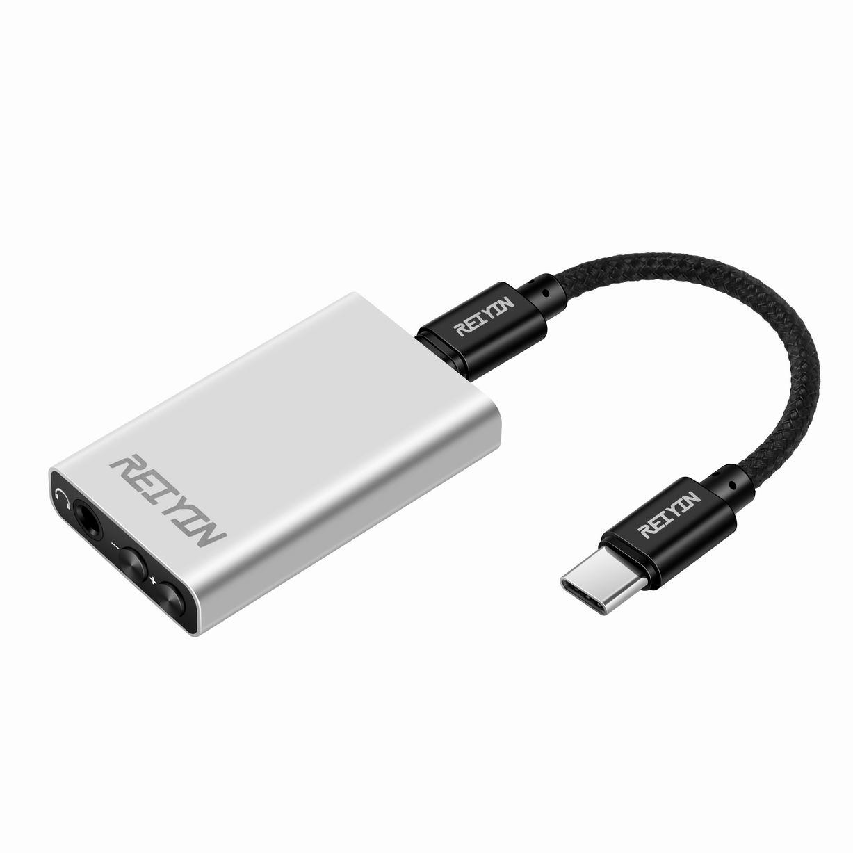 Reiyin Da-Pro ES9038Q2M HIFI USB DAC AMP Bộ khuếch đại tai nghe DSD512 PCM 768KHz 3.5